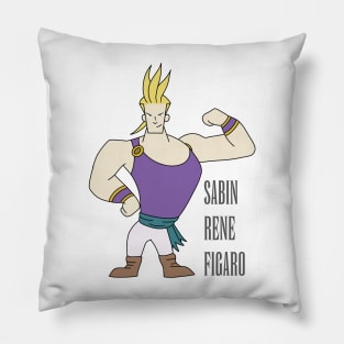 Final Fantasy 6 Sabin Rene Figaro Pillow