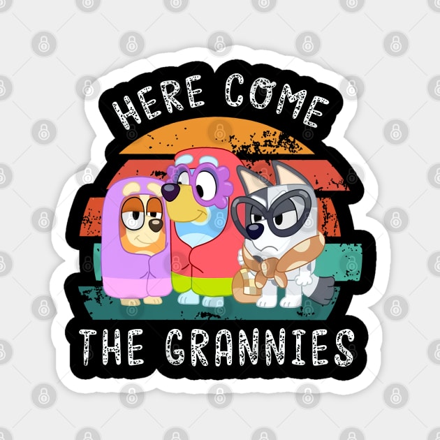 The Grannies Kids Magnet by Radenpatah