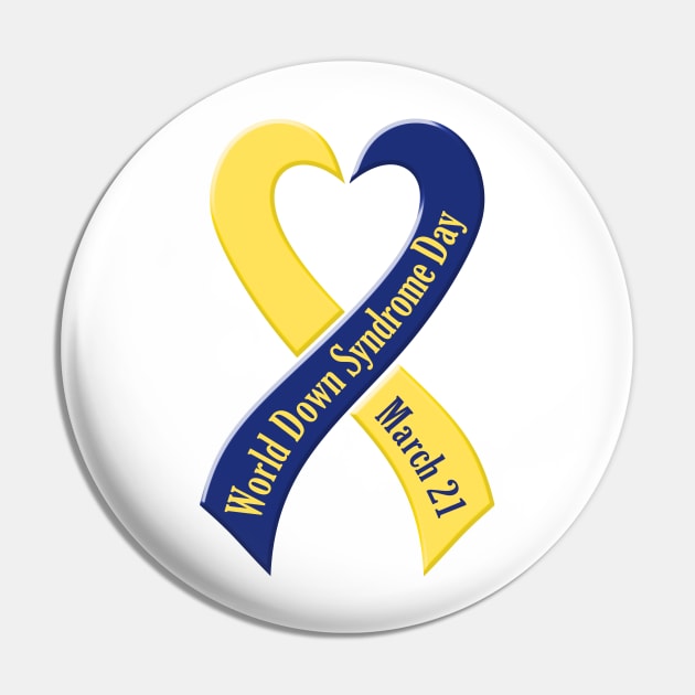 World Down Syndrome Day Pin by A Down Syndrome Life