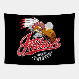 Indian vulture keep it twisted Tapestry