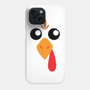 Turkey Face thanksgiving family matching awesome celebrate Phone Case