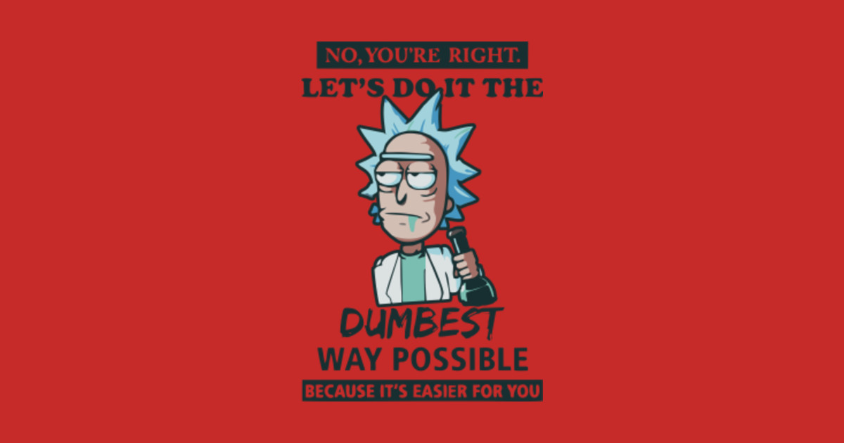 let's do it the stupidest way possible