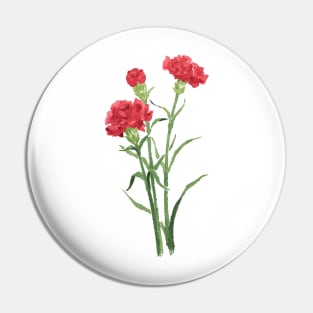 June 15th birthday flower Pin