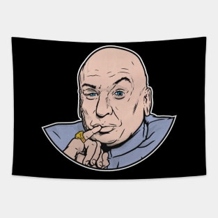 retro dr evil Tapestry