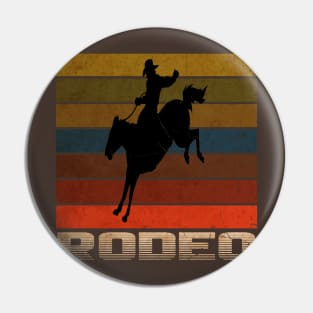 vintage rodeo Pin