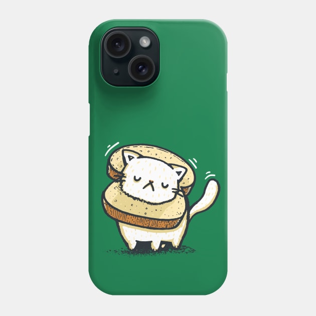 Cat Breading Phone Case by Walmazan