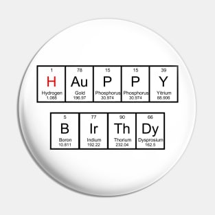 HAuPPY BIrThDy Two Pin