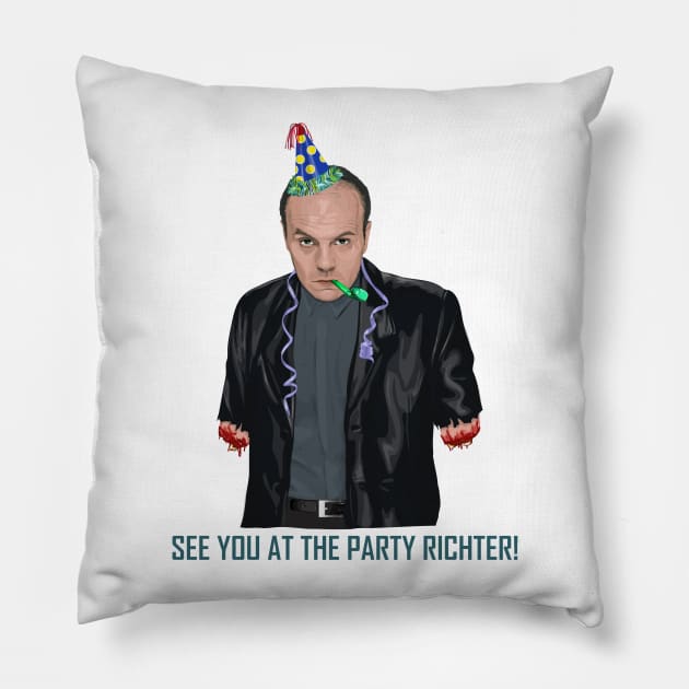 "See you at the party" Pillow by jomorley