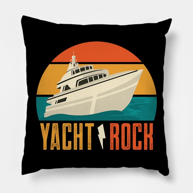 Yacht Rock Pillow by mikevotava