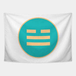 I Ching Lake Trigram ( Dui ) Tapestry