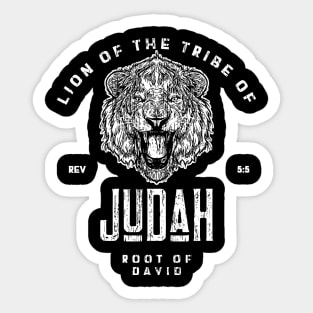 YHWH God Lion Yahweh Christian Bible Verse Evangelical Vinyl Sticker