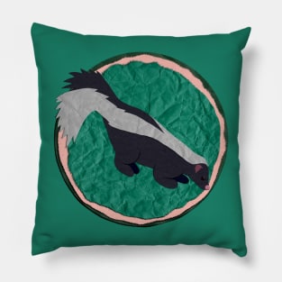 Paper Craft Skunk Pillow