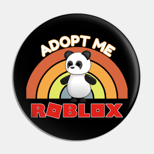 Roblox Adopt Me Pet Panda Roblox Pin Teepublic - best roblox designers