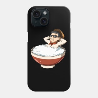 Rice Asian Food Funny Foodie Secret Chinese Korean Phone Case