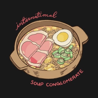 International Soup Conglomerate Logo T-Shirt
