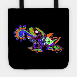 leap and crazy frog ecopop in totonac mexican patterns of joy Tote