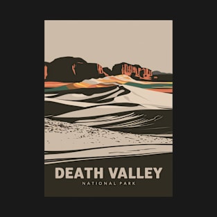 Death Valley Minimal Landscape T-Shirt