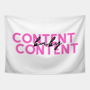 Content Baby Content Tapestry