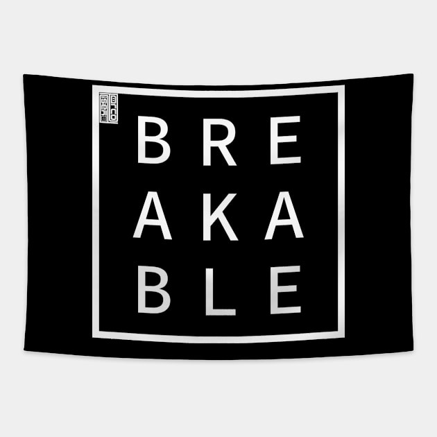 BREAKABLE Define Me Word Simple Classic Square Box Tapestry by porcodiseno