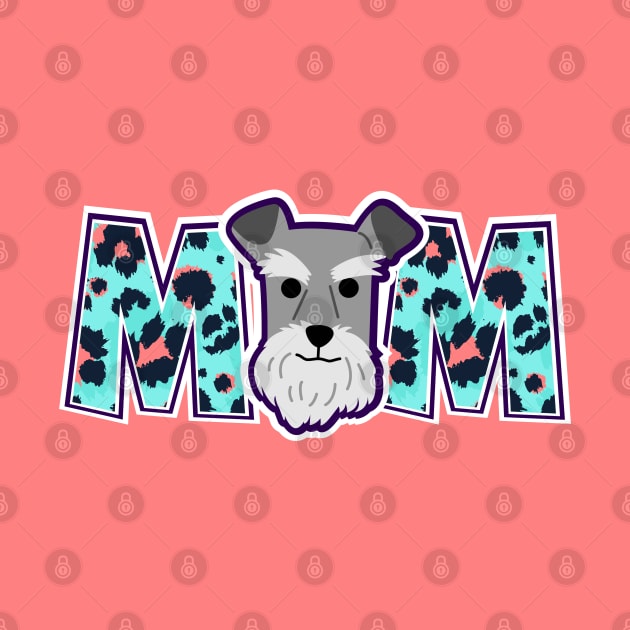 Mini Schnauzer Mom by cacostadesign