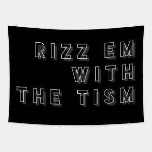 Rizz Em With The Tism 7 Tapestry