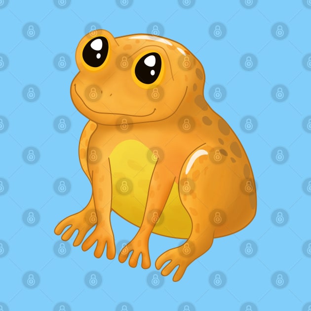 Orange Frog by Purrfect