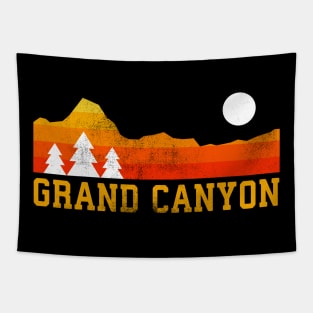 grand canyon national park retro vintage Tapestry