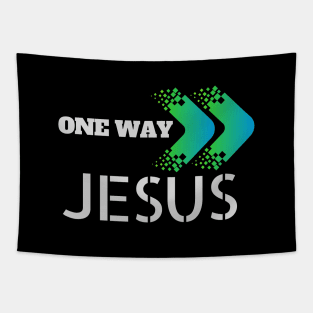 Jesus Revolution One Way Jesus Tapestry