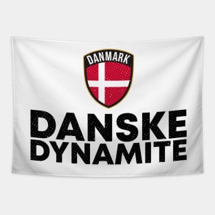 Danske Dynamite Danmark Denmark Black Tapestry