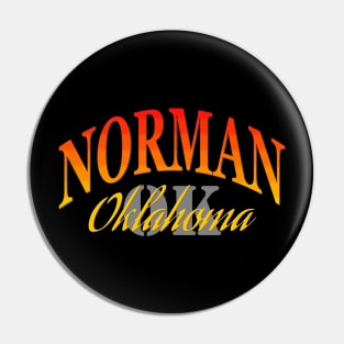 City Pride: Norman, Oklahoma Pin