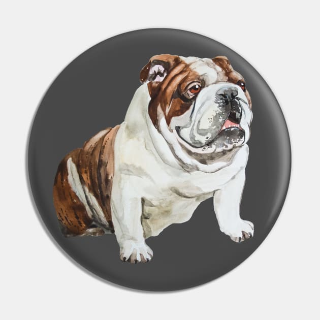 english bulldog Pin by VicaVeresk