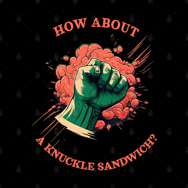 How about a knuckle sandwitch? by Meditation Minds 
