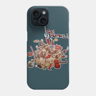 GO!! MEATBALL!!! Phone Case