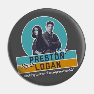Preston & Logan Pin