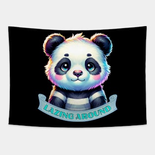 Panda- Lazing Around. Tapestry