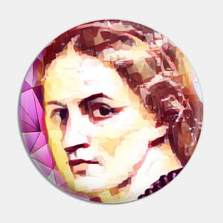 Anne Bronte Pink Portrait | Anne Bronte Artwork 13 Pin