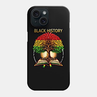 Black History Proud Black History Culture Teacher Phone Case