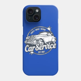 Retro Car Service Phone Case