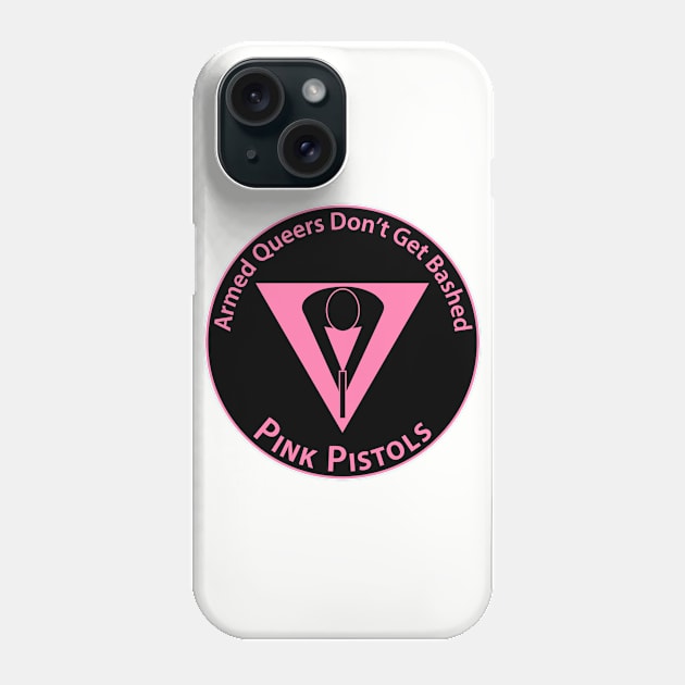 Pink Pistols - Patch Version Phone Case by Operation Blazing Sword