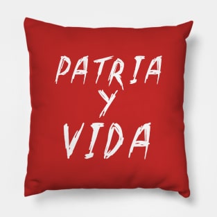 Patria y Vida Pillow