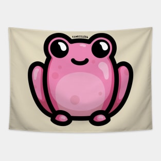 Chonky Frog - Pink Tapestry