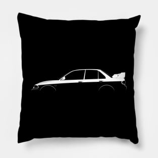 Mitsubishi Lancer GSR Evolution III Silhouette Pillow