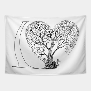 I love trees -Nature is my love-Happy trees Tapestry