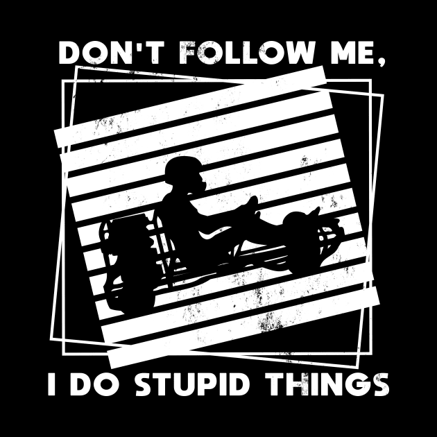 Kart Racing don't follow me stupid things funny by shirtontour