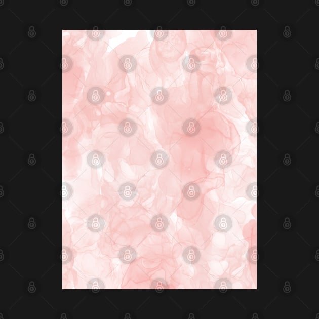 Blush Pink Smoke Abstract by AmyBrinkman