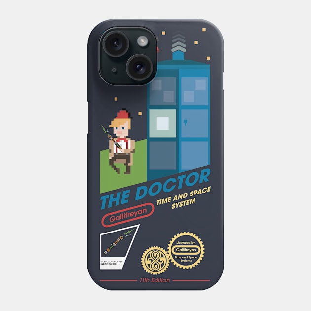 The Doctor The Game Phone Case by pixelpwn