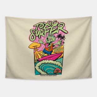 TOXIC SURFER Tapestry