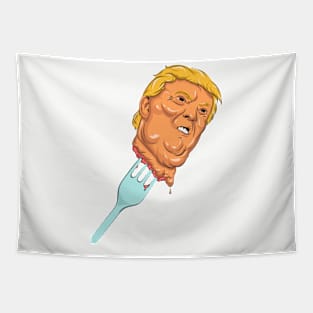 Fork Trump Tapestry