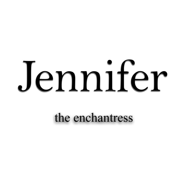 Jennifer Name meaning by Demonic cute cat