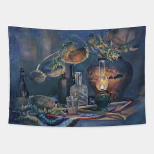 Sun Flower Etude Tapestry